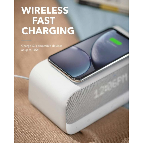 Anker SoundCore Wakey Bedside Speaker (Pink) | CAVARATY